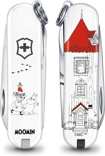 Victorinox Classic SD Taschenmesser in Weiß aus Edelstahl mit 9 Funktionen - Bild 1