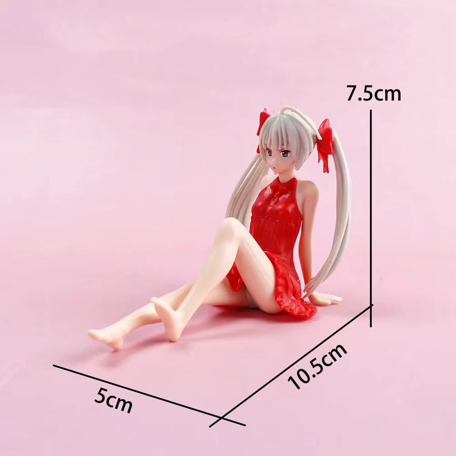 Bandai Yosuga No Sora Kasugano Sora PVC-Figur, Rot-Weißes Outfit - Bild 5