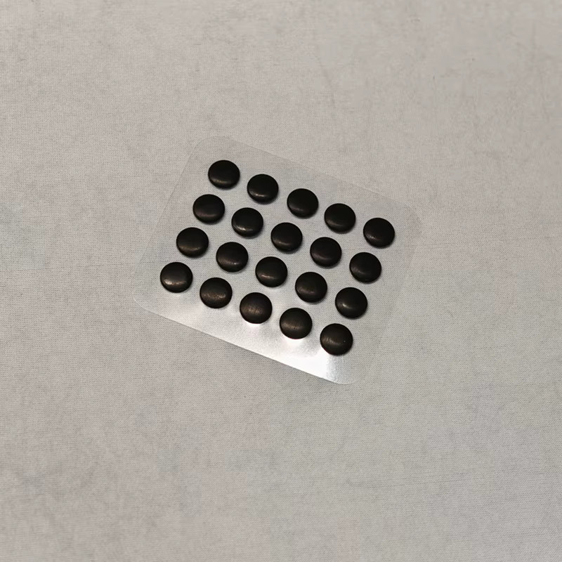 KYUU DESIGN Maus-Gleiter aus PTFE in Schwarz, 40 Stück Set, runde Gleitfüße mit 6mm Durchmesser und 0,85mm Dicke für geräuschlose und verschleißfeste Bewegung - Bild 3