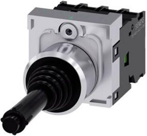 Siemens 3SU1150-7BE88-1QA0 Koordinatenschalter in Schwarz und Grau mit Metallgehäuse, 500V, Schutzart IP65 und IP67 - Bild 1