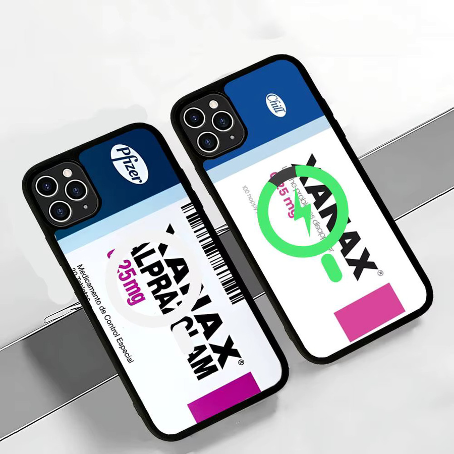 X-XANAXS MagSafe Magnetische Kabellose Handyhülle mit P-Muster für iPhone 17 16 15 14 13 12 11 Pro Max Plus in Multicolour - Bild 2