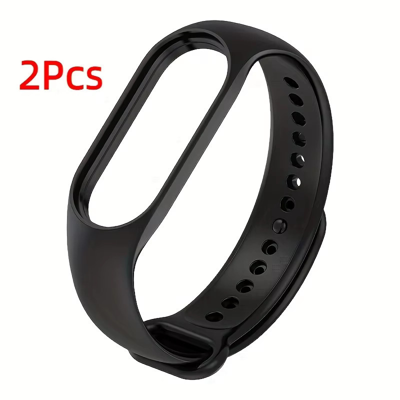 Uhrenarmband Silikon, Schwarz, Unisex - Bild 6