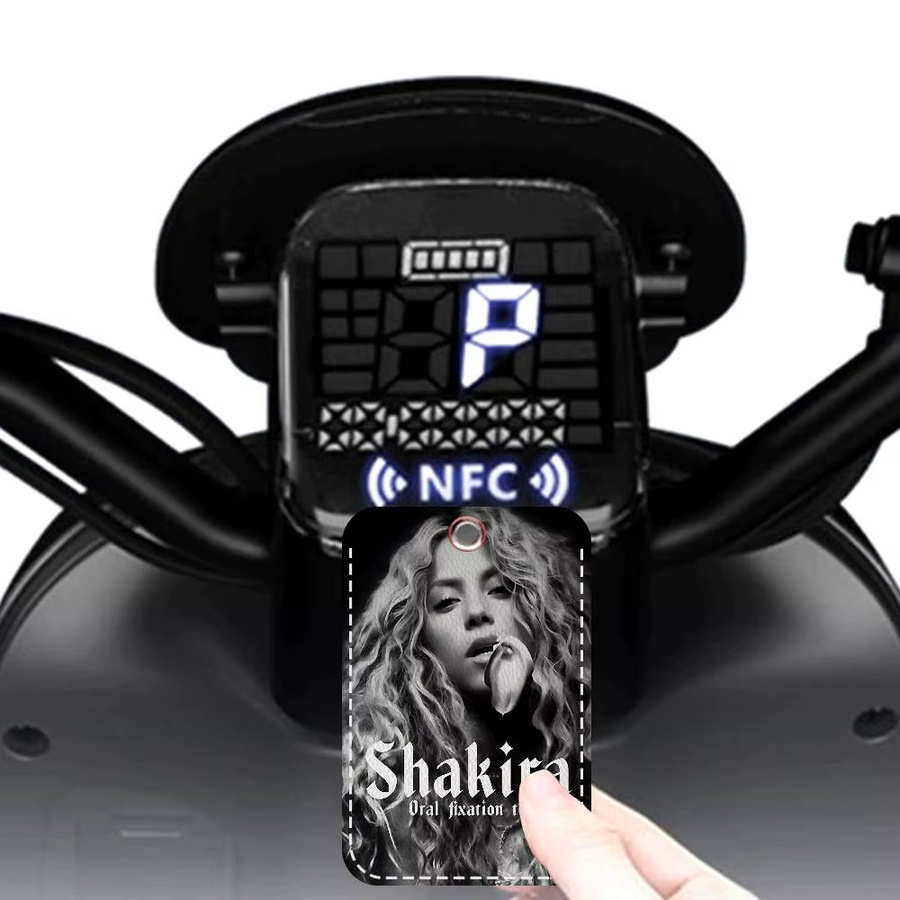 Schlüsselanhänger Shakira Cartoon-Karten, Unisex - Bild 3