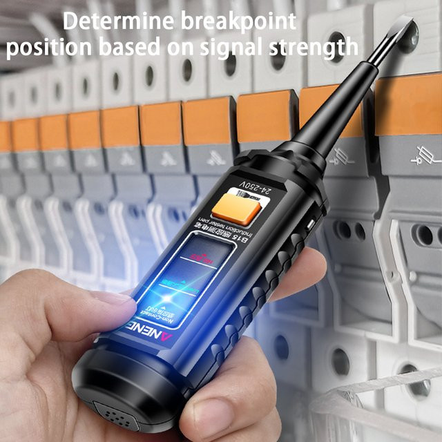 ANENG B15 Induktiver Spannungsprüfer mit Farbanzeige und Licht für professionelle Elektriker-Arbeiten - Bild 1