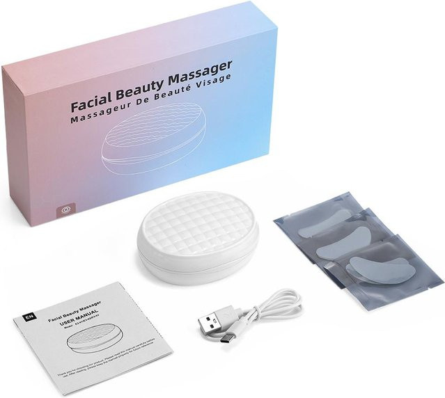 Binchi Health Technology Elektrisches Augenmassagegerät, Weiß, Unisex - Bild 1