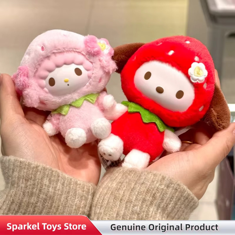 Sanrio Erdbeer-Serie Vinyl-Plüsch-Anhänger Blind Box, Mini-Figur, Puppe - Bild 2