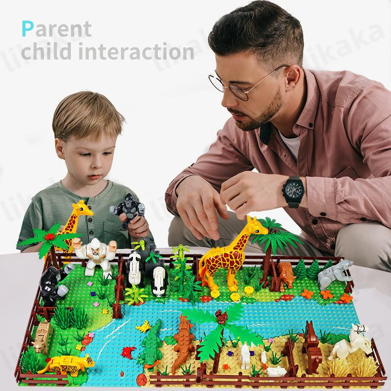 Linyi toy Zoo Tiere Spielset ab 3 Jahren - Bild 3