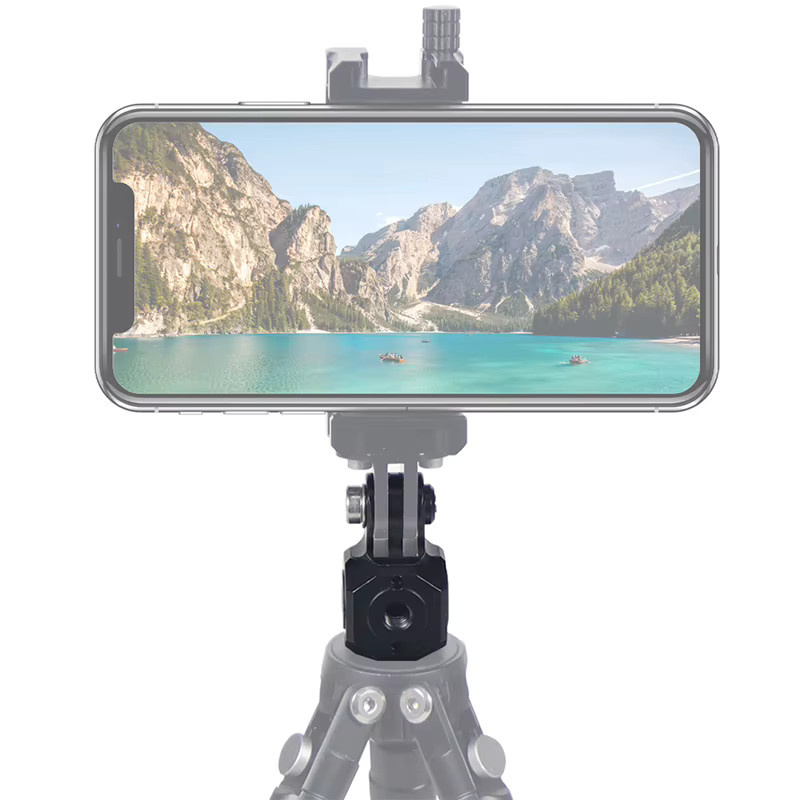 Magic Block Cube Mount Kamera Halterung mit ARRI 1/4" und 3/8" Adapter in Schwarz für GoPro, Insta360 und OSMO Action - Bild 4
