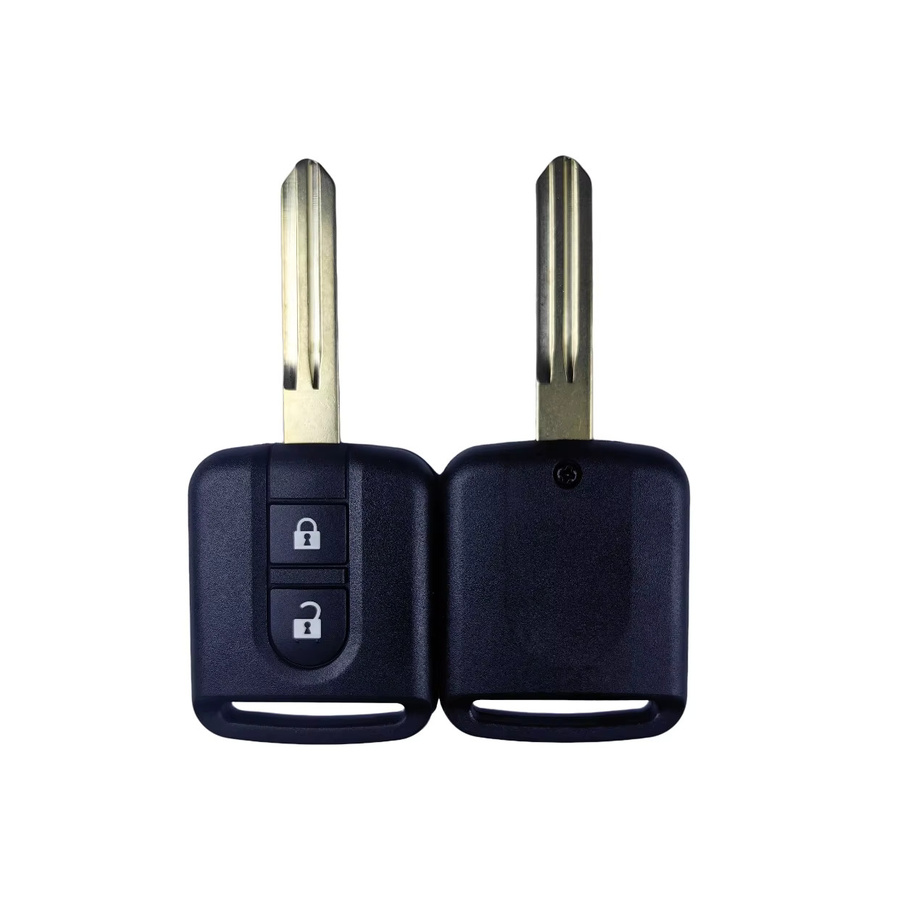 Sonnenschein QCONTROL 5WK4 876/818 433 MHz ID46 Chip Schlüsselanhänger mit 2 Tasten Fernbedienung für Nissan Elgrand X-TRAIL Qashqai Navara Micra Note NV200 in Schwarz - Bild 2