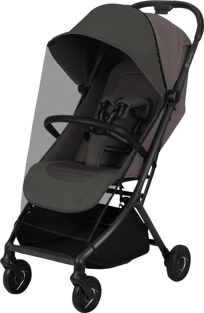 Lionelo Buggy SIA in Beige mit Federung, Schwenkrädern und Becherhalter aus Aluminium und Kunstleder - Bild 1