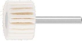 PFERD Filzlamellenstifte FLS Weiß für universelle Polierarbeiten, Durchmesser: 30 mm, Schaft-Durchmesser: 6 mm - Bild 1