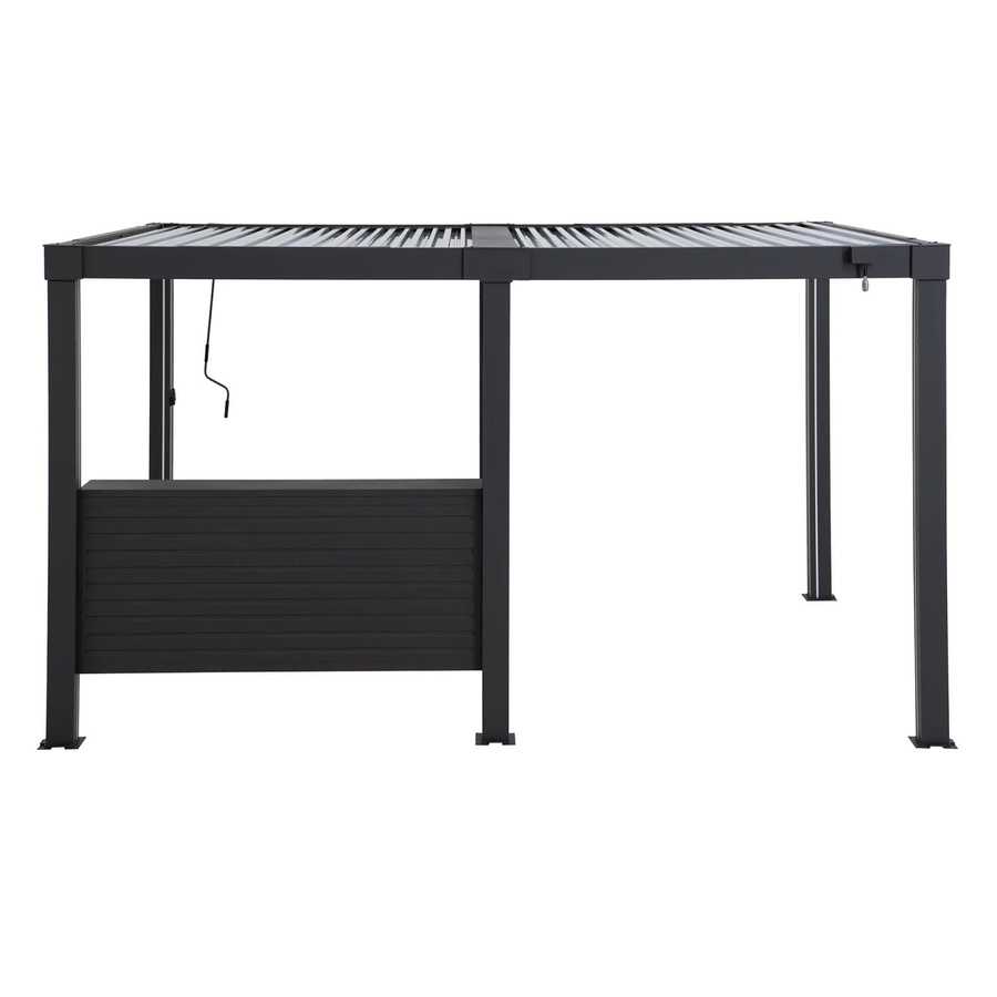 Sunjoy Bar für Matterhorn Multi Pergola aus Aluminium in Anthrazit, Breite: 200 cm - Bild 2