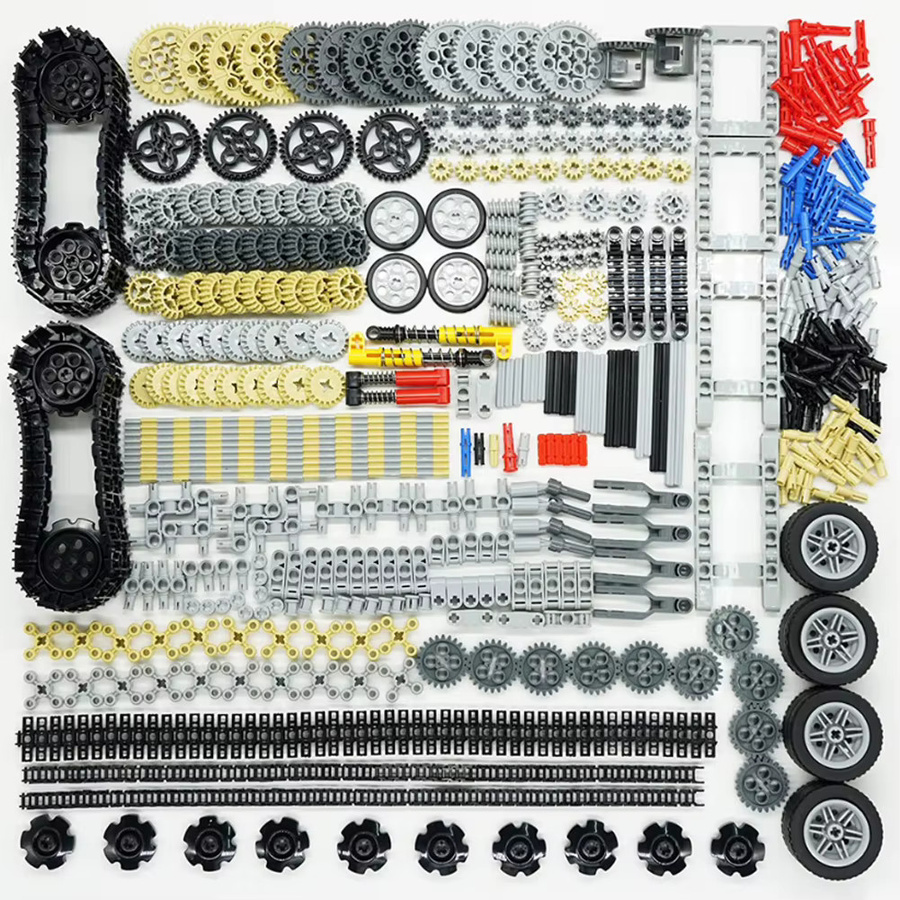wishiot Technisches Gebäude Teile Kit, 768-teiliges Set - Bild 4