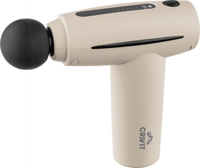 CRIVIT Mini Massage Gun, beige, Unisex - Bild 1