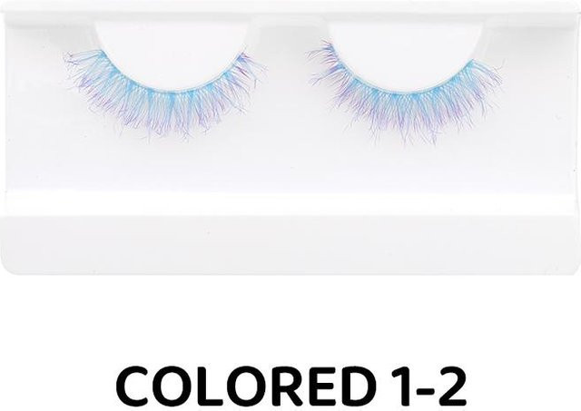 XYNN Falsche Wimpern Blau, Flauschig, Natürlich - Bild 1