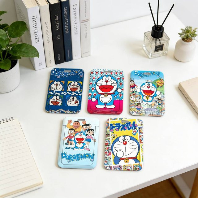 D-Doraemon Multifunktionales Arbeits-Lanyard mit Ausweishülle und langlebigem Halsriemen aus Kunststoff - Bild 1