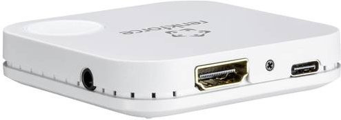 Renkforce RF-WPR-310 WiFi Streaming Box in Weiß mit 4K UHD, HDR und Miracast - Bild 1