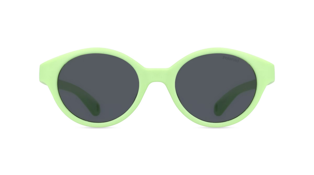 Polaroid PLD K007/S Sonnenbrille, Vollrand, Oval, Acetat, Unisex, grün, grau - Bild 1