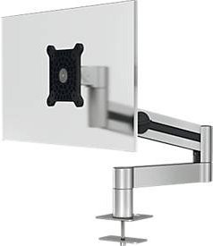 Durable Monitorschwenkarm PRO für 1 Display 21-27 Zoll in Silber mit VESA 100x100 mm, höhenverstellbar und drehbar - Bild 1