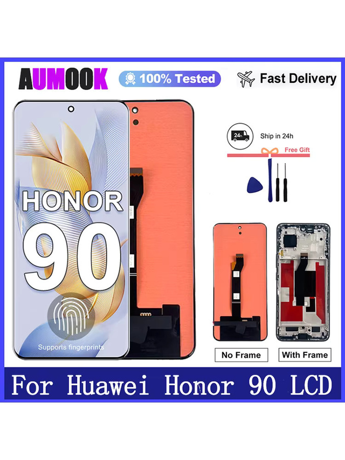 Huawei Honor 90 AMOLED Display Ersatz mit Touchscreen Digitizer Baugruppe in Schwarz - Bild 5