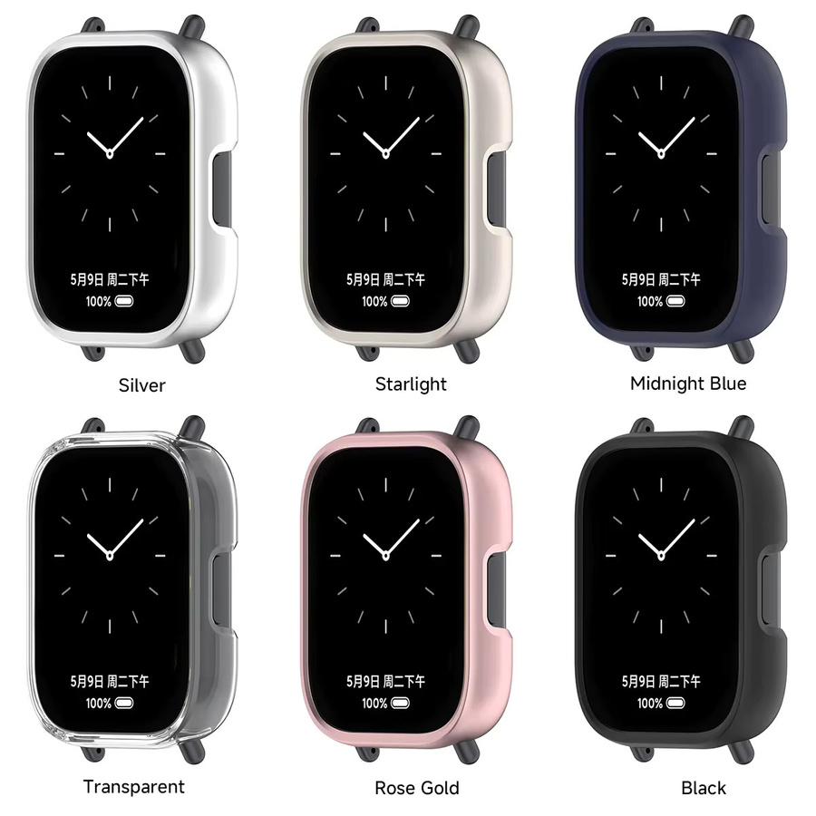 CAOWTAN Hülle für Xiaomi Redmi Watch 5, Kunststoff, transparent, Unisex - Bild 3