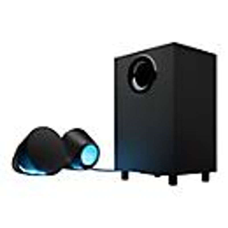 Logitech G560 Lightsync 2.1 Lautsprechersystem für PC in Schwarz mit 120 Watt, Bluetooth und USB-C - Bild 4