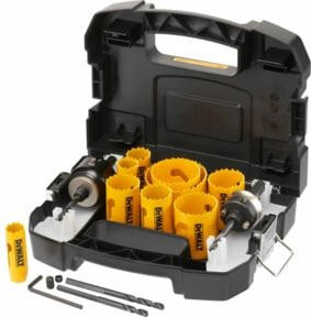 DeWalt Lochsägen-Set BIM Universal aus Bimetal, 13-teilig, Gelb - Bild 1