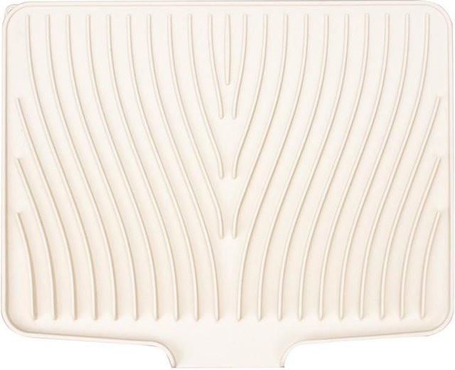 Delevin Geschirrtrockenmatte aus Silikon mit Ablaufrand, beige, B/T: 40,0 x 33,0 cm - Bild 1