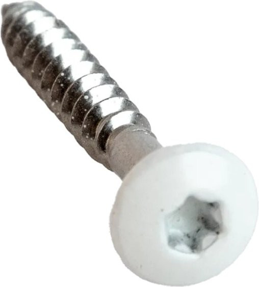 Denpanels Torx TX20 Schrauben für Akustikpaneele in Weiß, 50 Stück - Bild 1