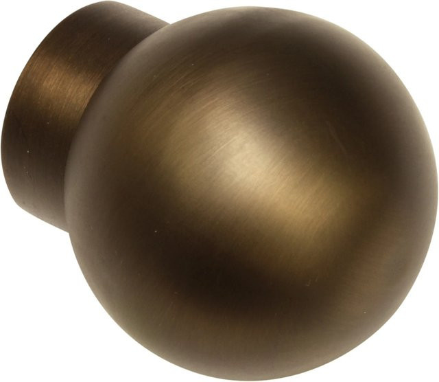 Gardinia Windsor Ball Endstück für Ø 25 mm in Bronze, 2er Pack - Bild 1