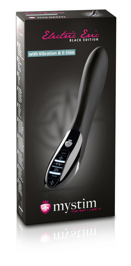 Mystim Vibrator Electric Eric mit E-Stim in Schwarz - Bild 2