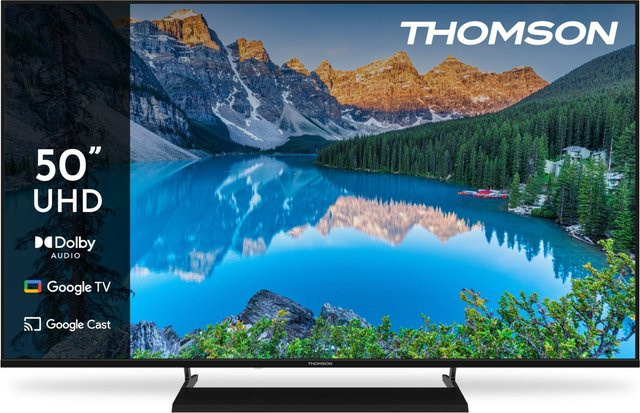 Thomson 50UG5X15 Smart-TV mit 126 cm (50 Zoll) LCD-LED-Technik in Schwarz, 4K Ultra HD, Sprachsteuerung, Bluetooth und WLAN - Bild 1