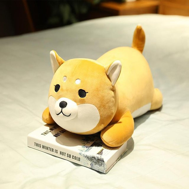 Yiran toy Husky Shiba Inu Stofftier Spielzeugpuppe, 35cm - Bild 1
