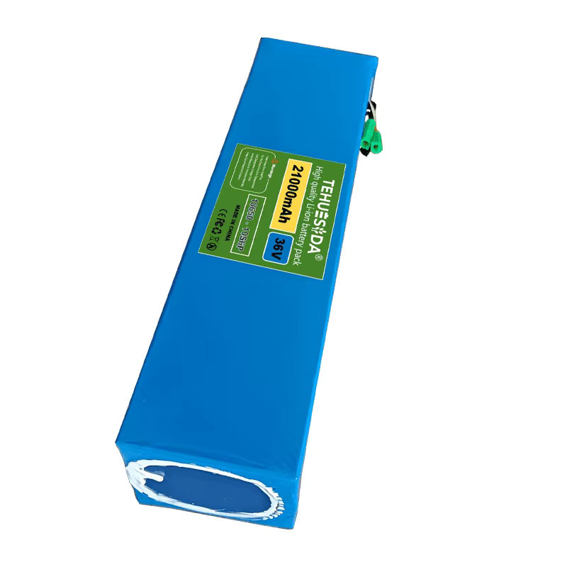 TEHUISIDA 36V 21Ah 21000mAh 18650 Lithium-Akku für Elektroroller in Blau inklusive 42V Ladegerät - Bild 2
