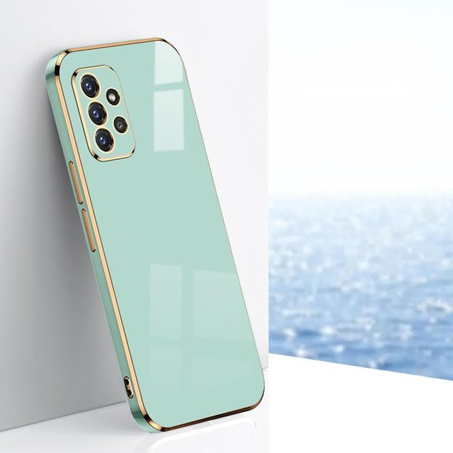Luxus Silikon-Schutzhülle für Samsung Galaxy A-Serie 5G in Grün - Bild 1