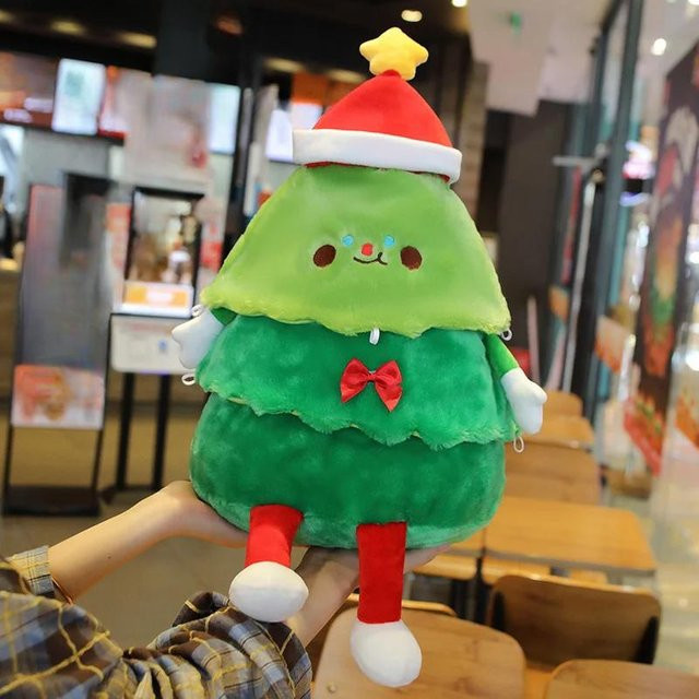 Kidsly Santa Plüschtier Weihnachtsbaum in Grün, 40 cm - Bild 1