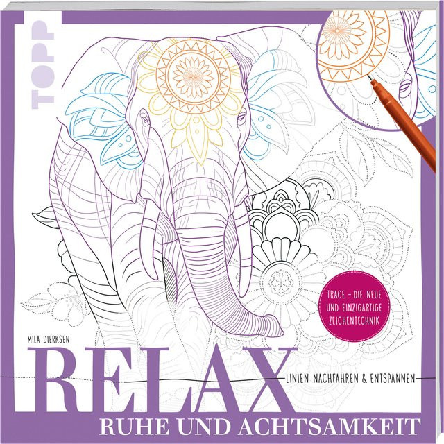 TOPP Relax Ruhe und Achtsamkeit Buch für Erwachsene - Bild 1