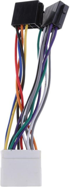 MagiDeal Universeller ISO-Stereo Auto-Kabelbaumadapter für Autolautsprecher-Stromanschluss in Multicolour - Bild 1
