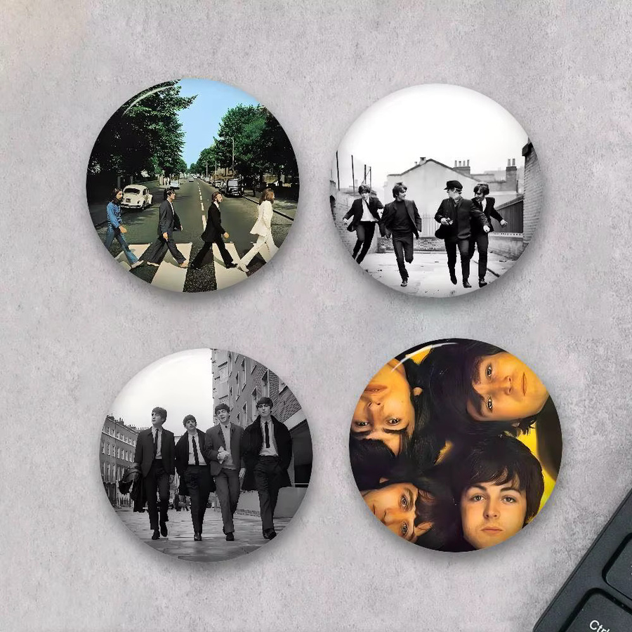 Mesuca Button-Pin, Gnarpy auf einem Skateboard, Bunt - Bild 2