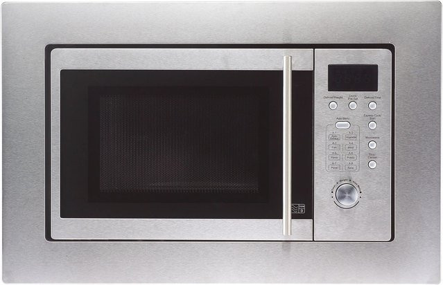 PKM Einbaumikrowelle MW800-20.8EB in Edelstahl, 800 Watt, 20 Liter - Bild 1