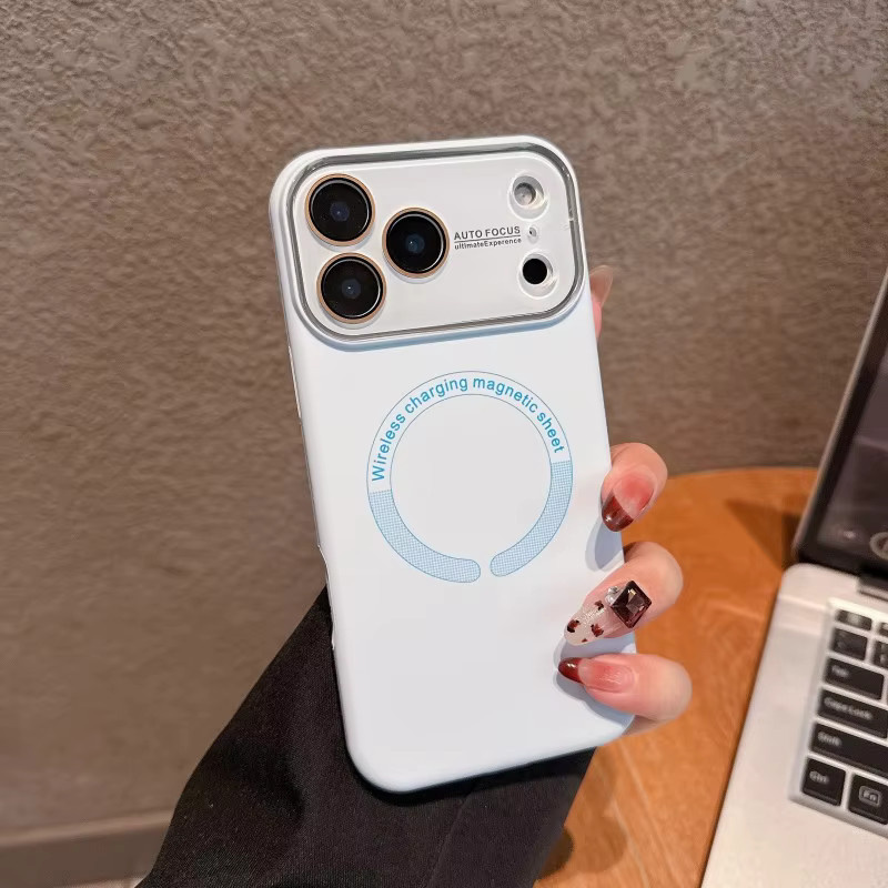 EHUIDE Magnetische Silikon Schutzhülle für iPhone 17 Pro Max 16 15 14 13 Pro in Pink mit MagSafe Kompatibilität und stoßfestem Design - Bild 2