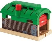 BRIO World Lokschuppen mit Rolltor, Bahn, multicolour - Bild 1