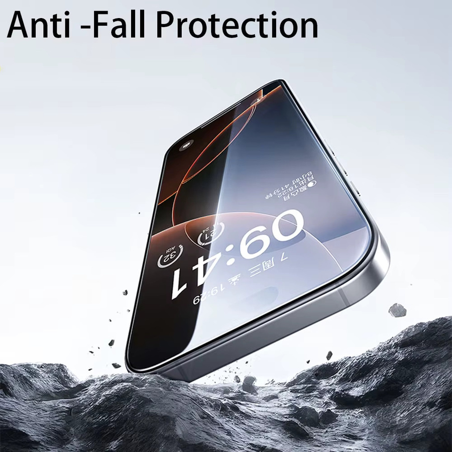 KaiYingF 4er-Set Displayschutzfolie aus gehärtetem Glas für iPhone 11 bis iPhone 17 Pro Max, transparent - Bild 2