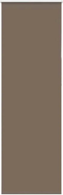vidaXL Verdunkelungsrollo in Kaffeebraun aus Polyester, B: 85 cm, H: 210 cm - Bild 1