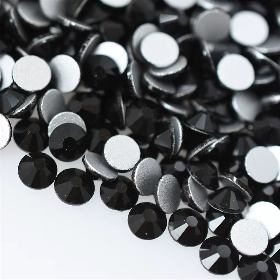 Strass Lose Steine Kristalle, Schwarz, DIY Charme - Bild 3