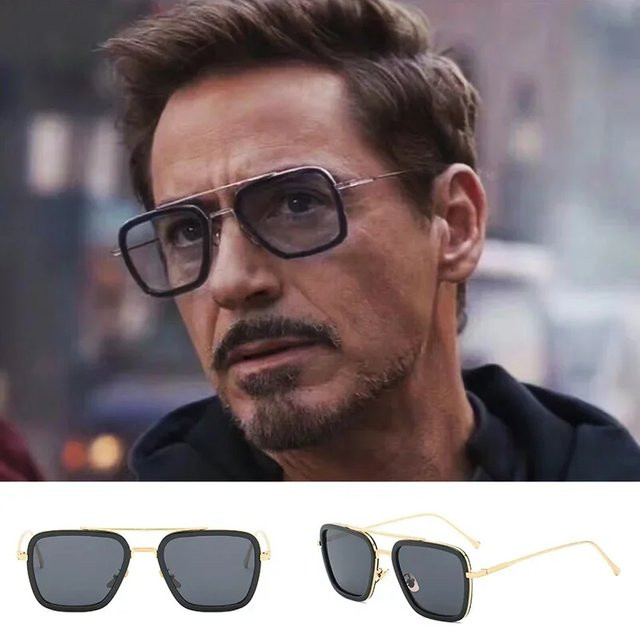 Sharif Sonnenbrille, Steampunk, Vollrand, Square, Metall, Unisex - Bild 1
