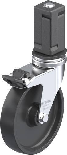Blickle Lenkrolle LRA-POA 102G-FI-EV05 mit Feststeller, schwarz, Rad-Durchmesser: 100 mm, Tragfähigkeit: 70 kg - Bild 1