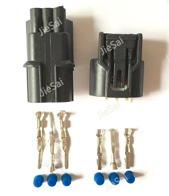 Sumitomo 3-poliger wasserdichter Auto-Stecker und Steckdose in Schwarz für Civic, Element und CR-V Reparaturset - Bild 2