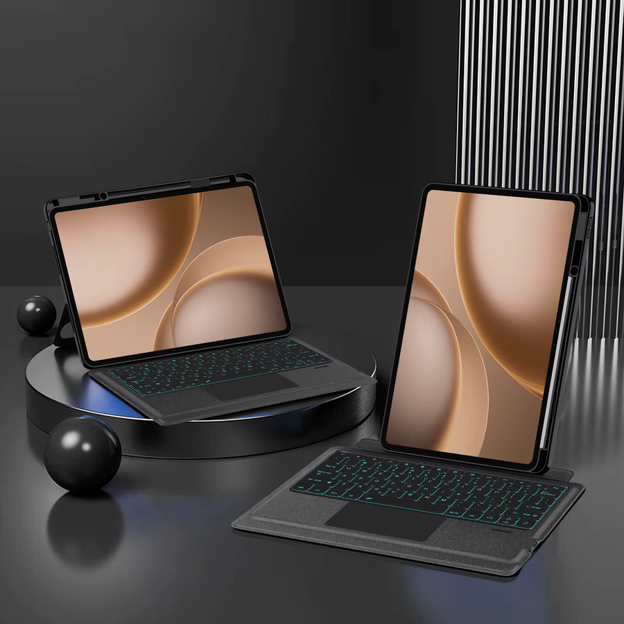 LFOIQN Magic Keyboard Hülle für OnePlus Pad 13,2 Zoll und OPPO Pad 5 Pro in Schwarz - Bild 5