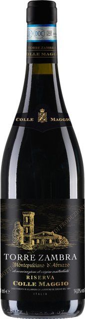 Torre Zambra Montepulciano Rotwein, 2021, Abruzzen, trocken, 0,75 l - Bild 1